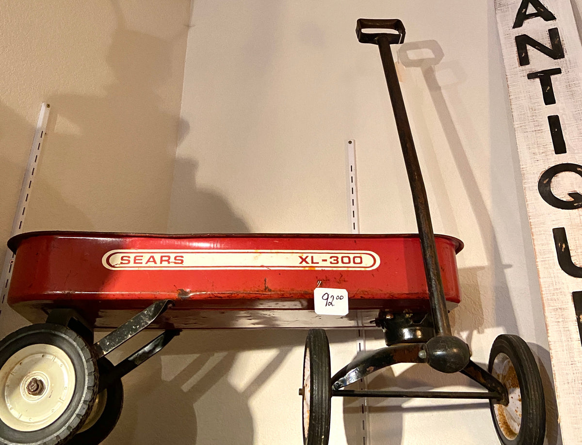 Vintage Sears Red Wagon Sweetbriar