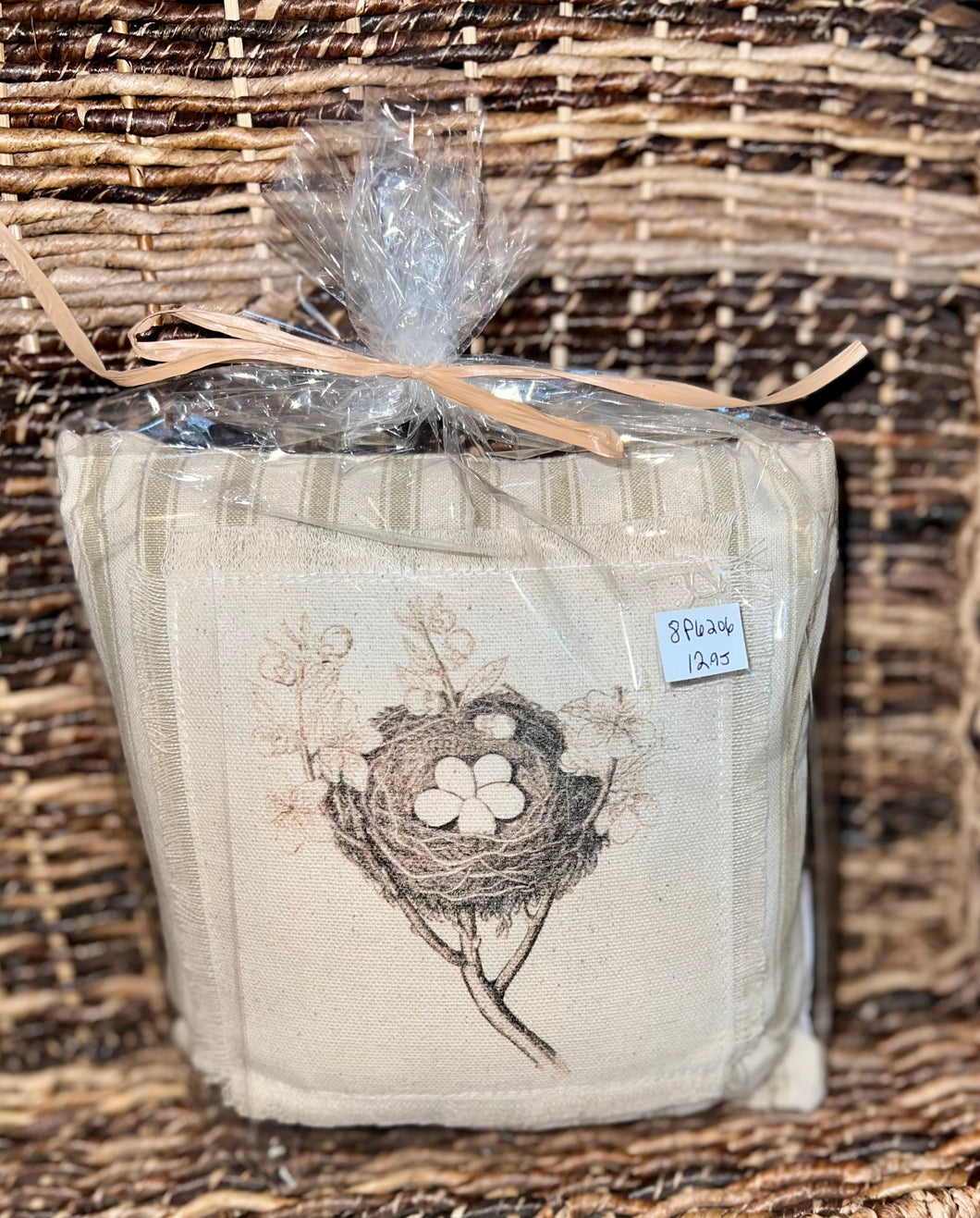 Egg Nest Decorative Pillow
