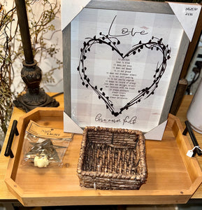 Large Wood Tray